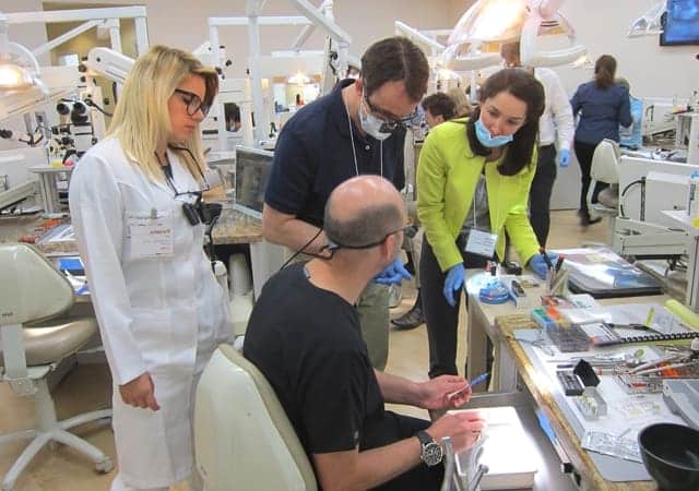 16 participants dental education continuing